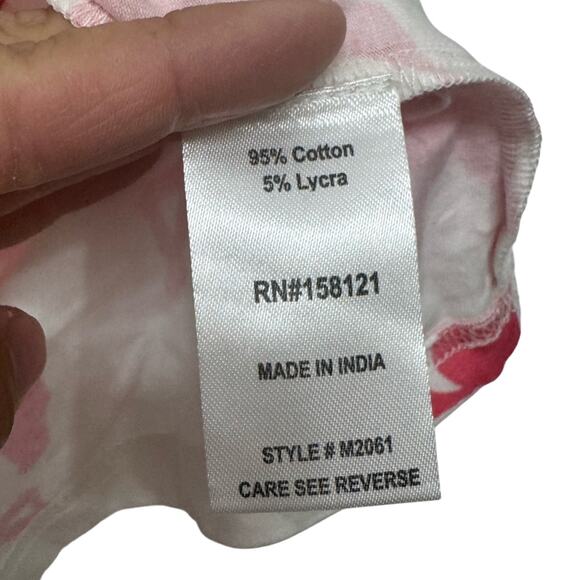 Monet Women’s Pink White Horse Fashion Casual T-Shirt Size Small - Picture 5 of 6